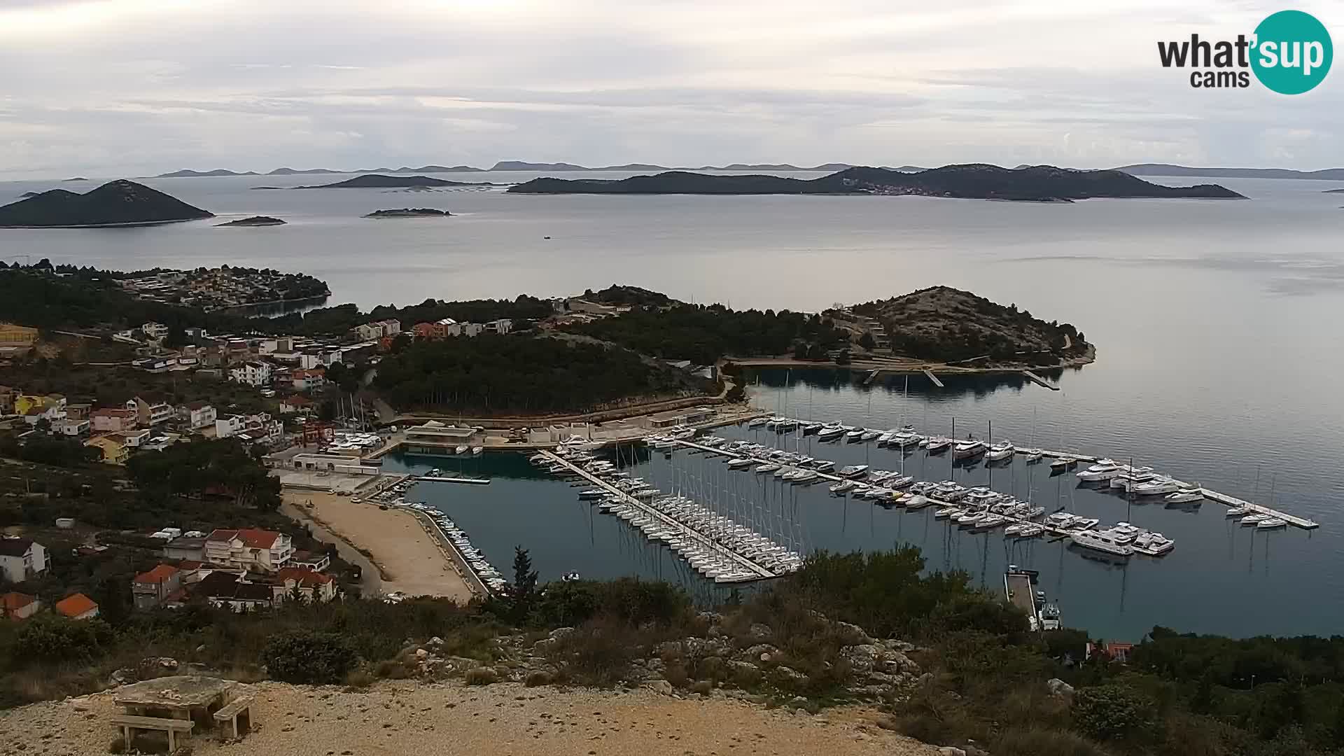 Webcam Pakoštane – Drage – Kornati – Vransko Jezero