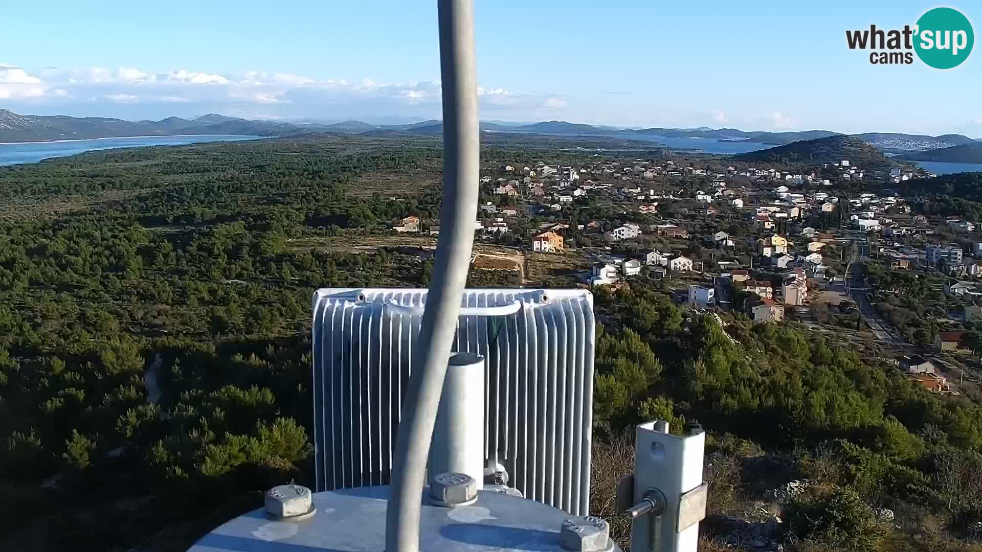 Webcam Pakoštane – Drage – Kornati – Vransko Jezero
