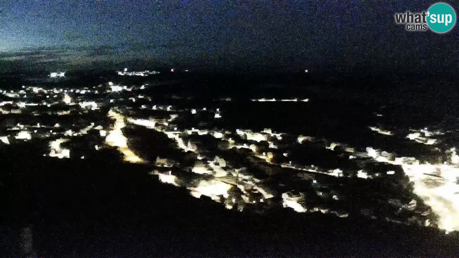 Spletna kamera Pakoštane – Drage – Kornati – Vransko Jezero