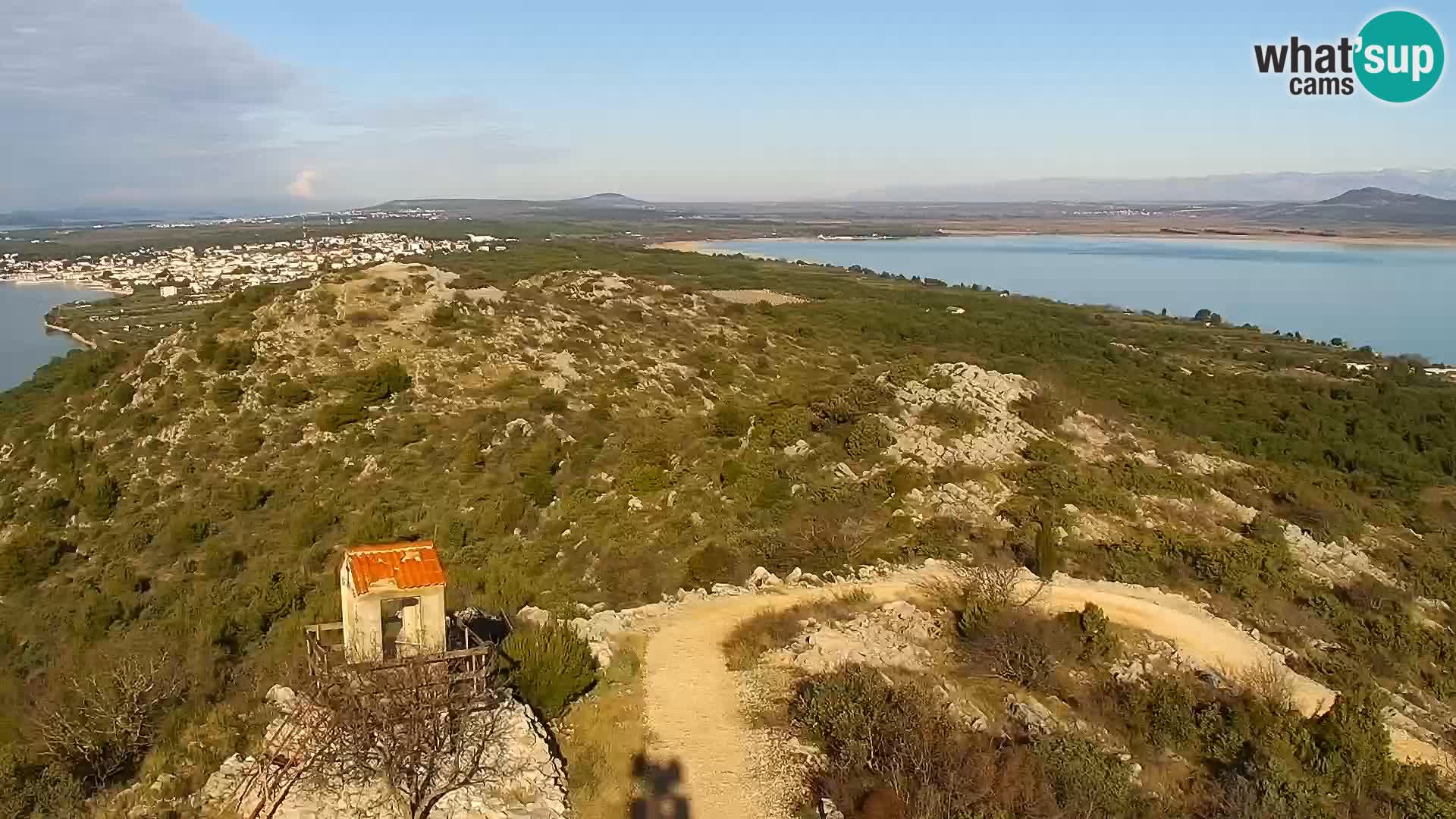 Spletna kamera Pakoštane – Drage – Kornati – Vransko Jezero