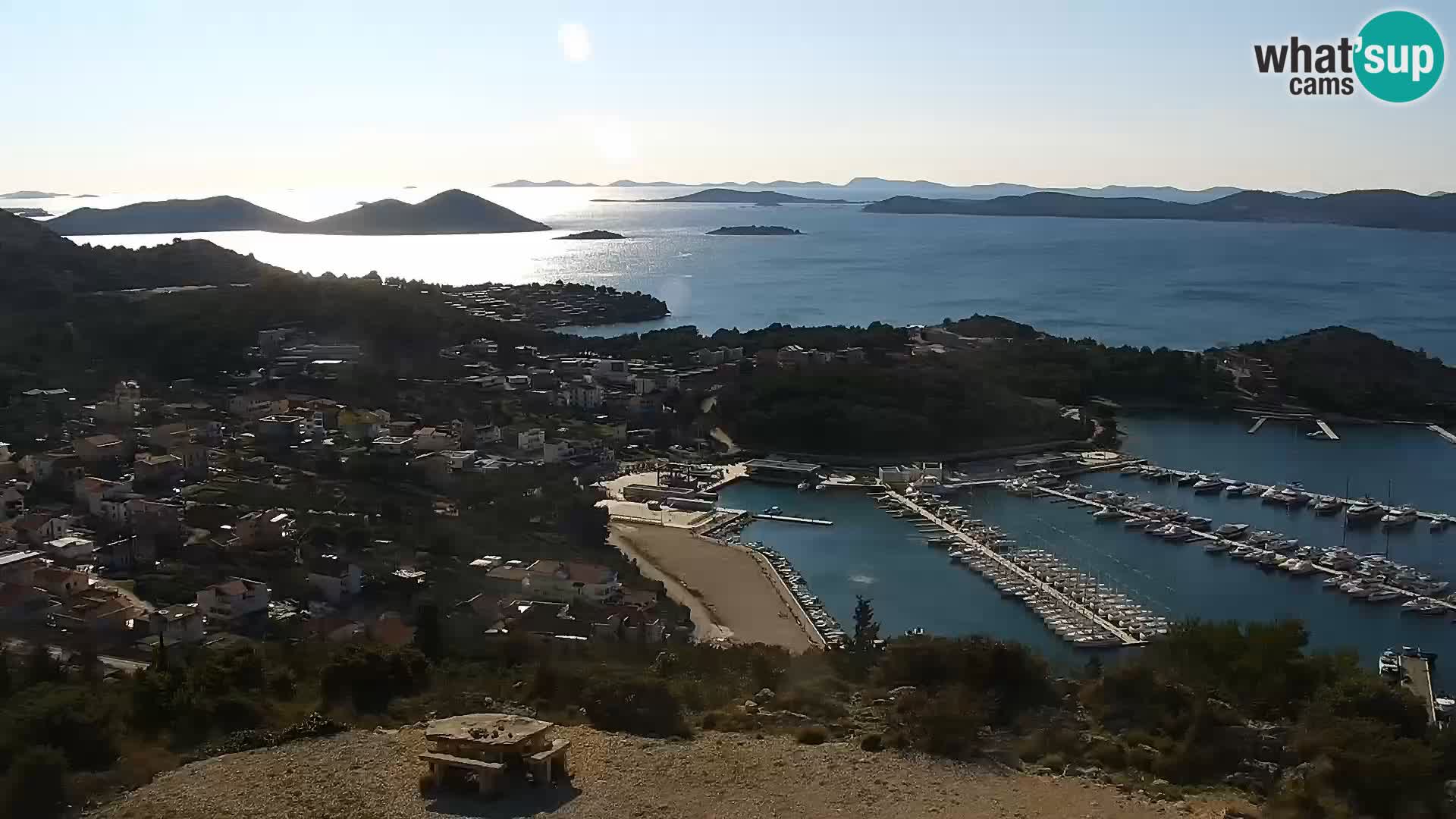 Live cam Pakoštane – Drage – Kornati – Vransko Jezero