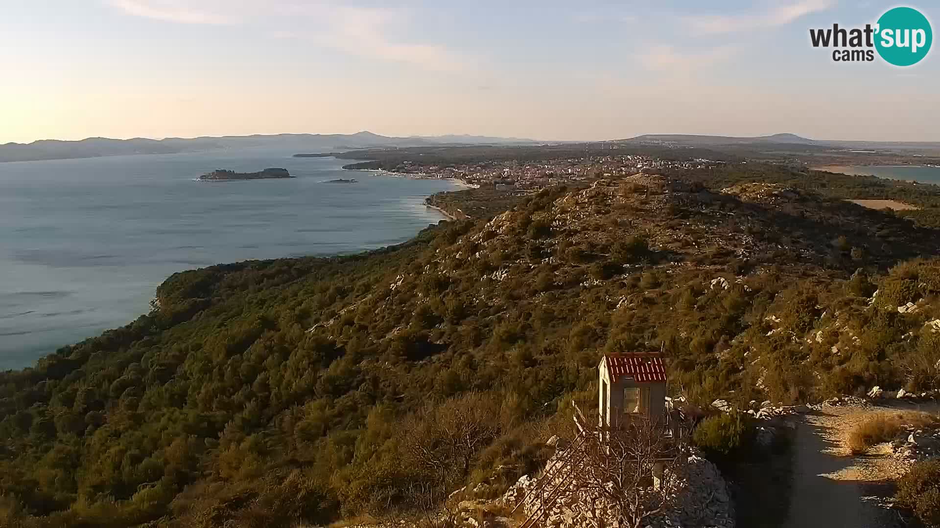 Webcam Pakoštane – Drage – Kornati – Vransko Jezero