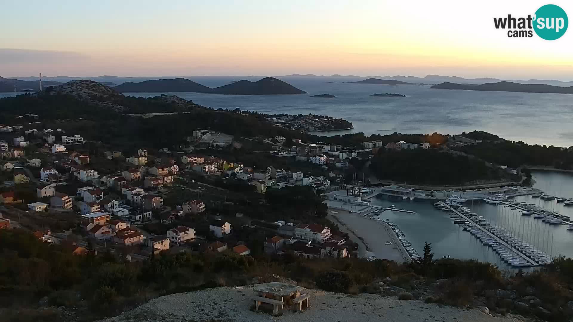 Live cam Pakoštane – Drage – Kornati – Vransko Jezero