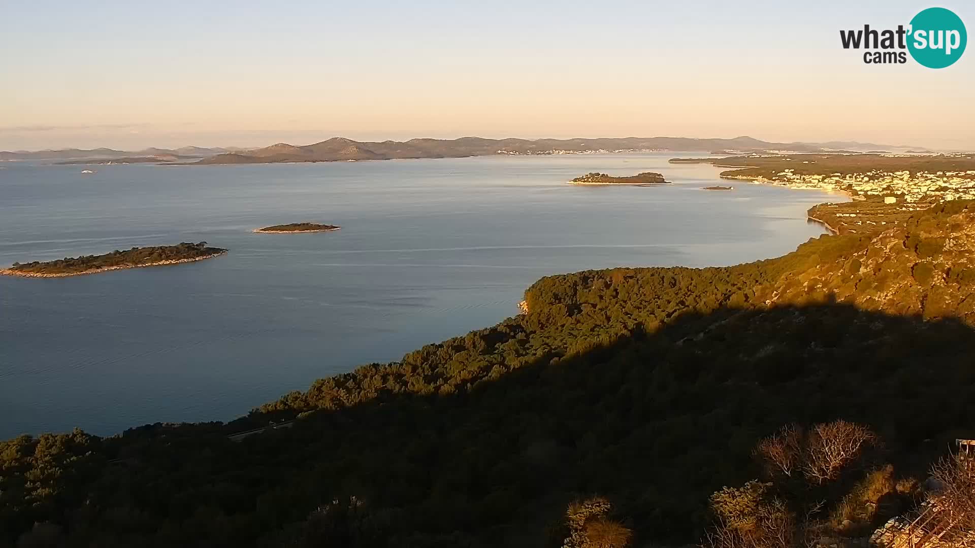 Webcam Pakoštane – Drage – Kornati – Vransko Jezero