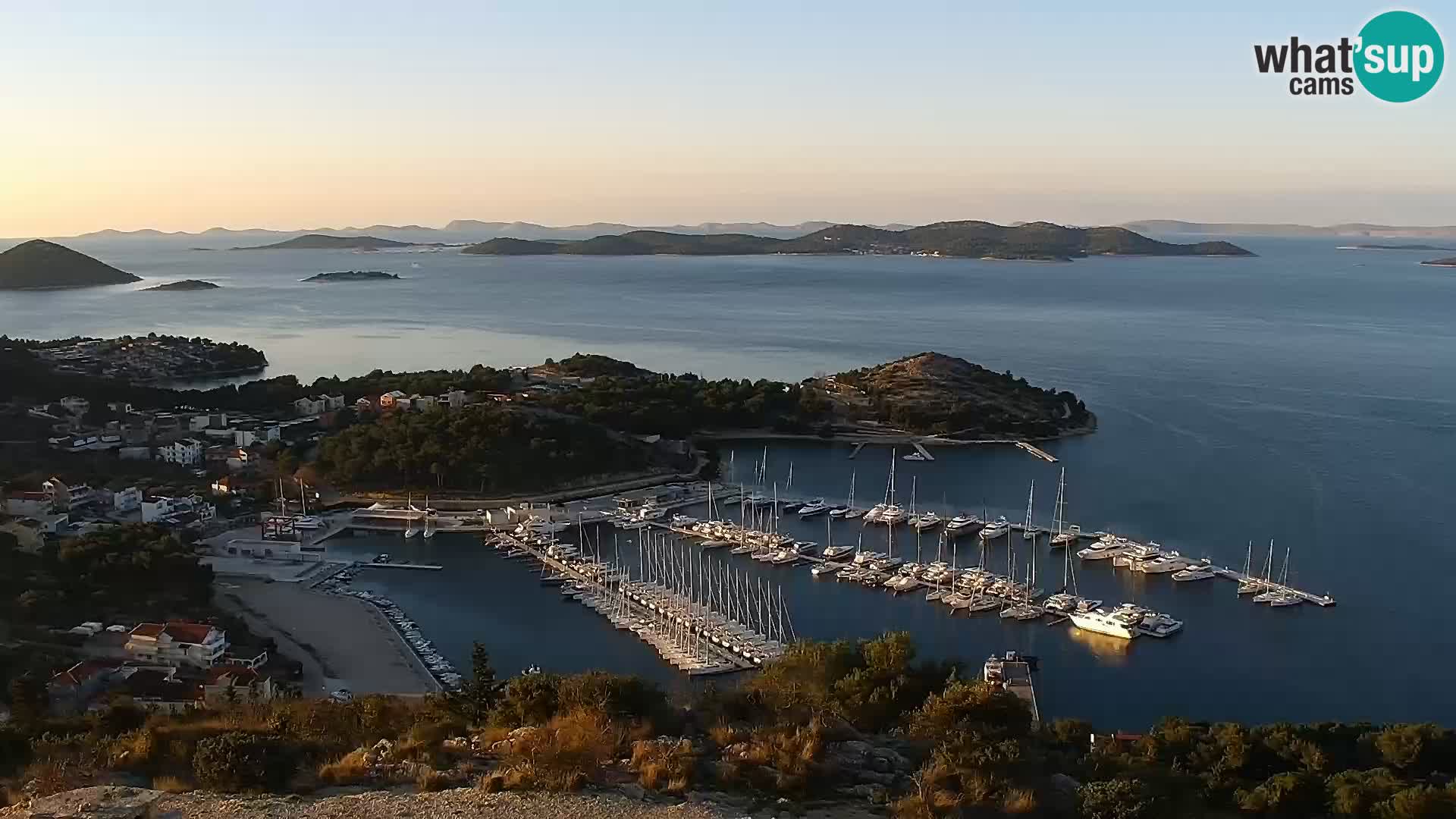 Livecam Pakoštane – Drage – Kornati – Vransko Jezero