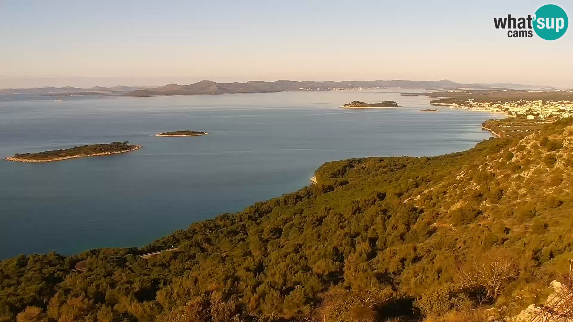 Livecam Pakoštane – Drage – Kornati – Vransko Jezero