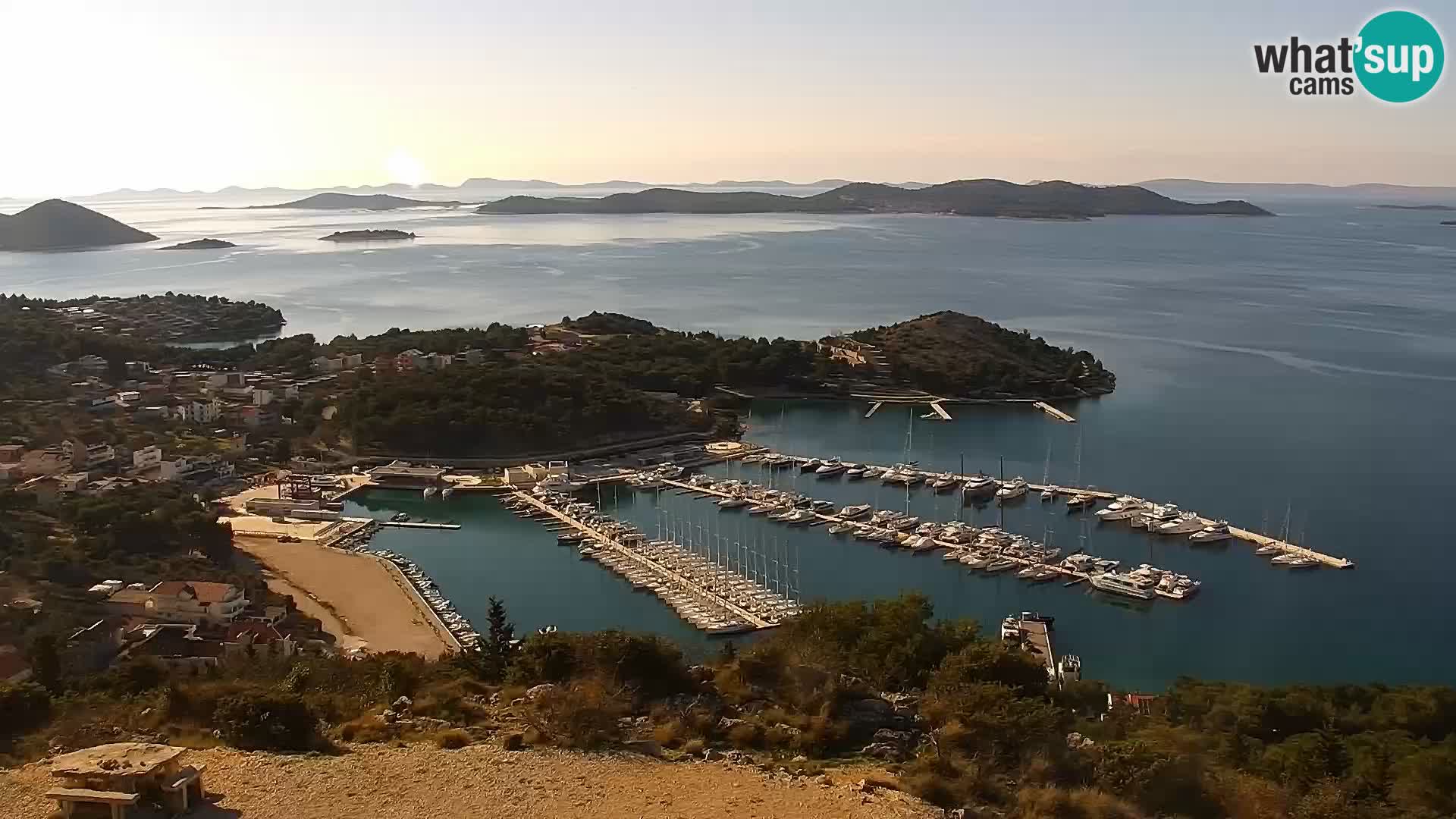 Webcam Pakoštane – Drage – Kornati – Vransko Jezero