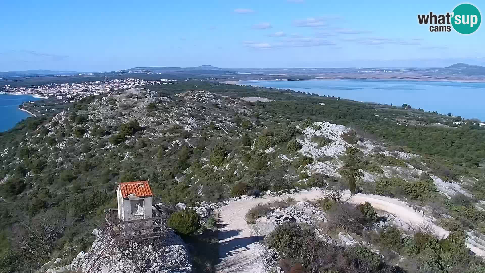 Webcam Pakoštane – Drage – Kornati – Vransko Jezero
