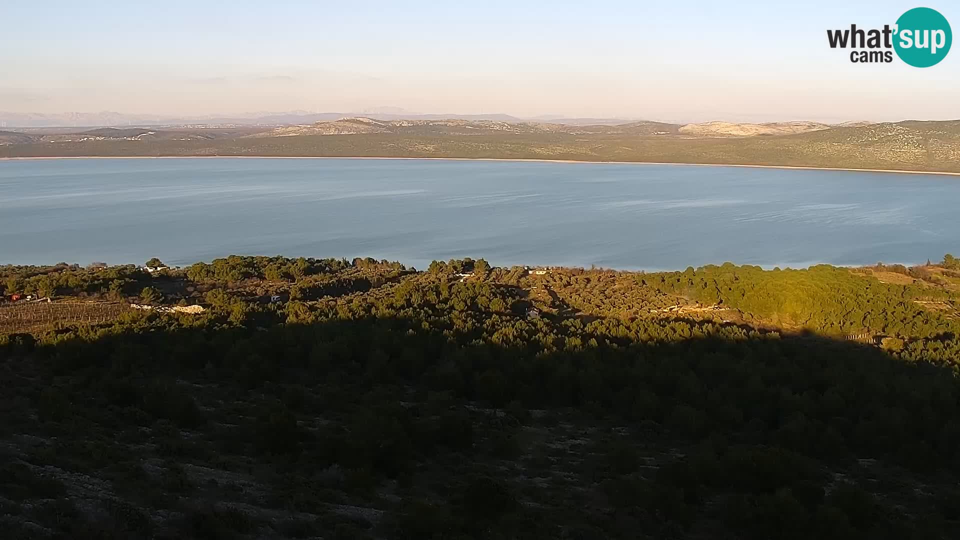 Webcam Pakoštane – Drage – Kornati – Vransko Jezero