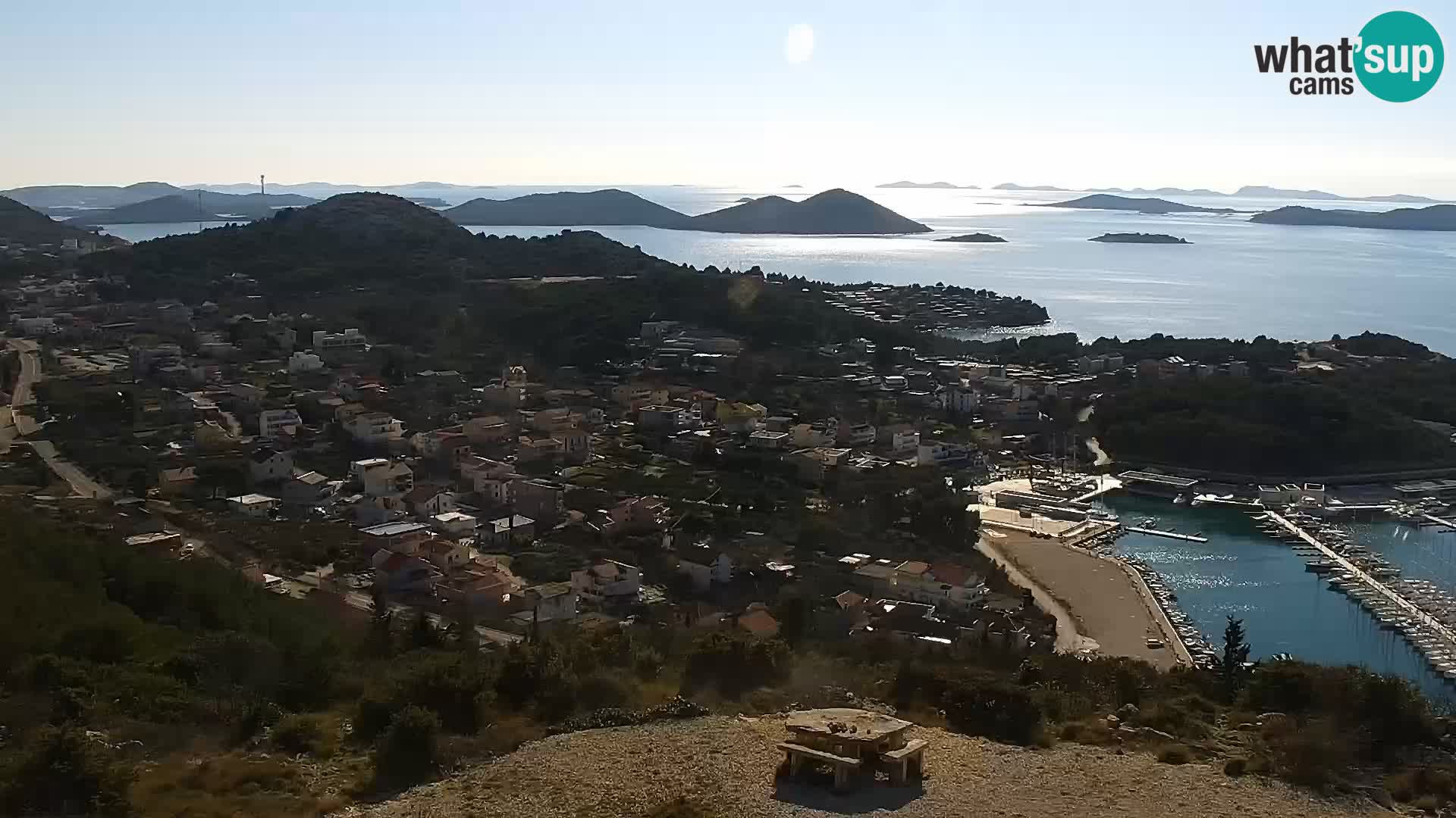 Livecam Pakoštane – Drage – Kornati – Vransko Jezero