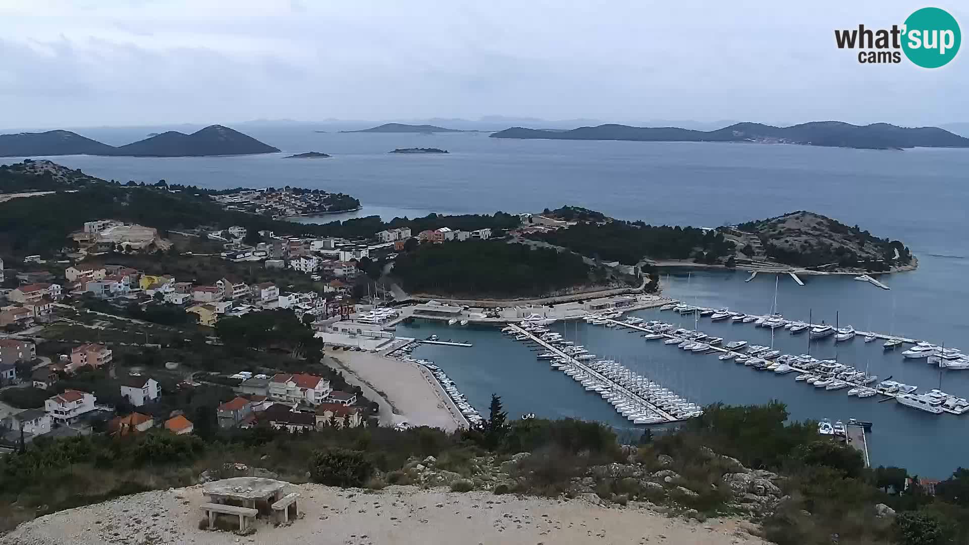 Livecam Pakoštane – Drage – Kornati – Vransko Jezero