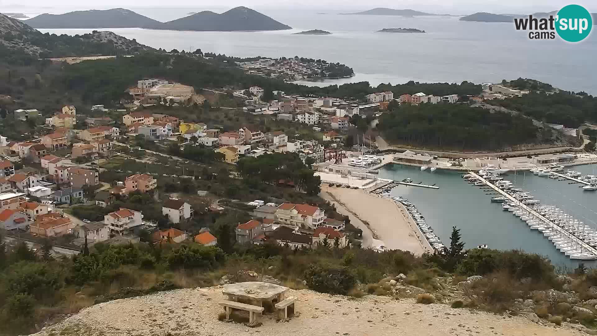 Livecam Pakoštane – Drage – Kornati – Vransko Jezero