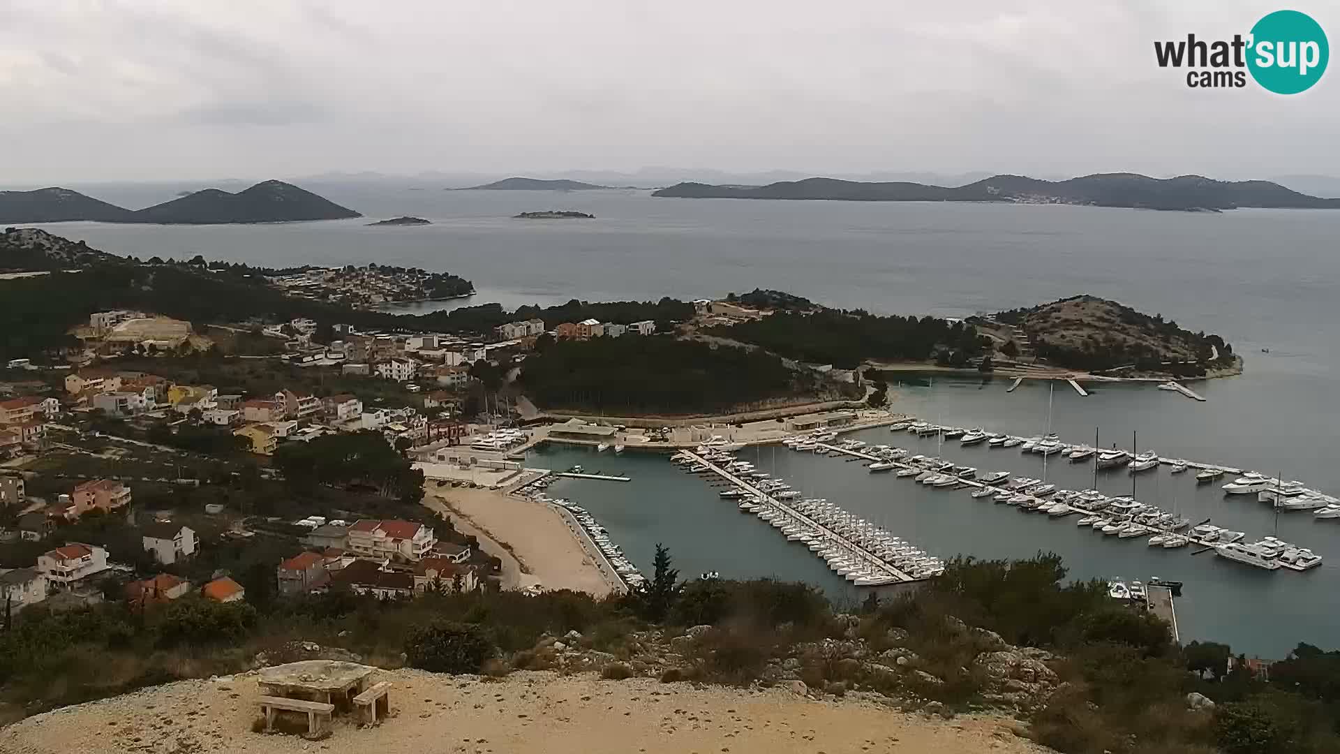 Live cam Pakoštane – Drage – Kornati – Vransko Jezero