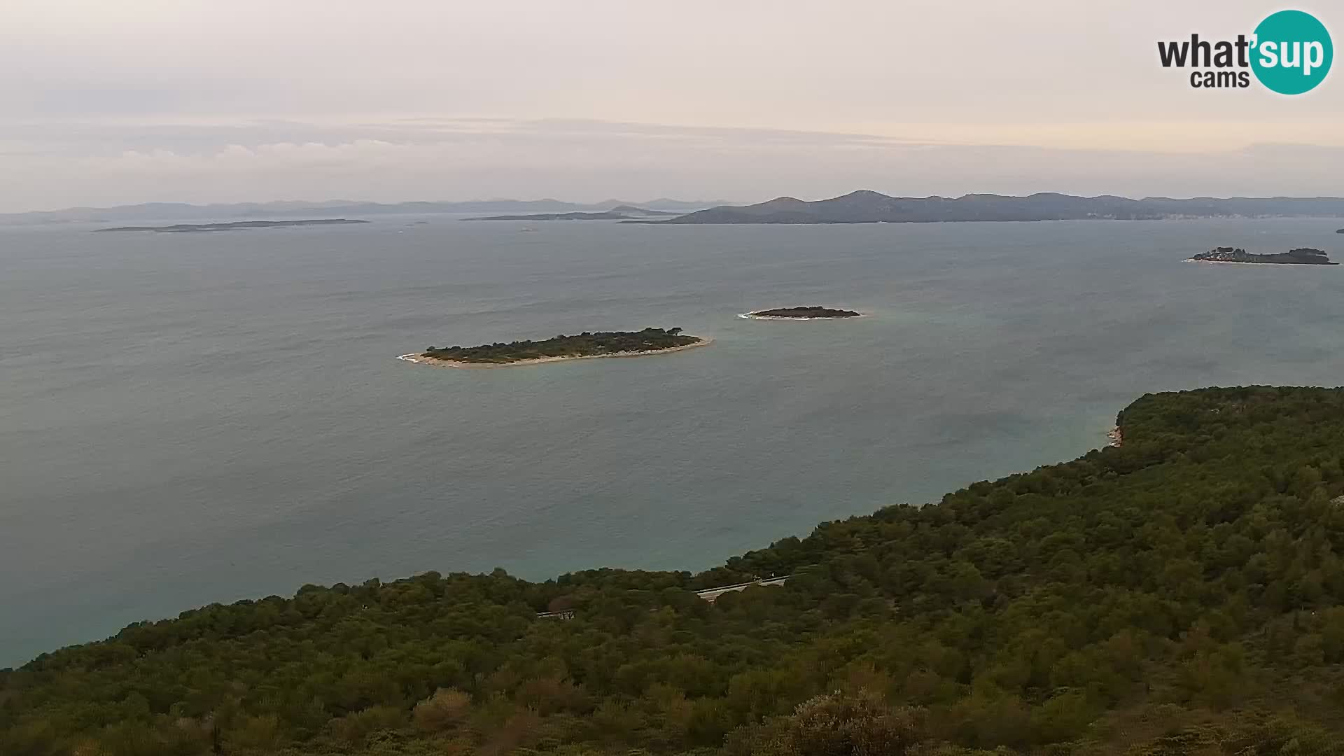 Livecam Pakoštane – Drage – Kornati – Vransko Jezero