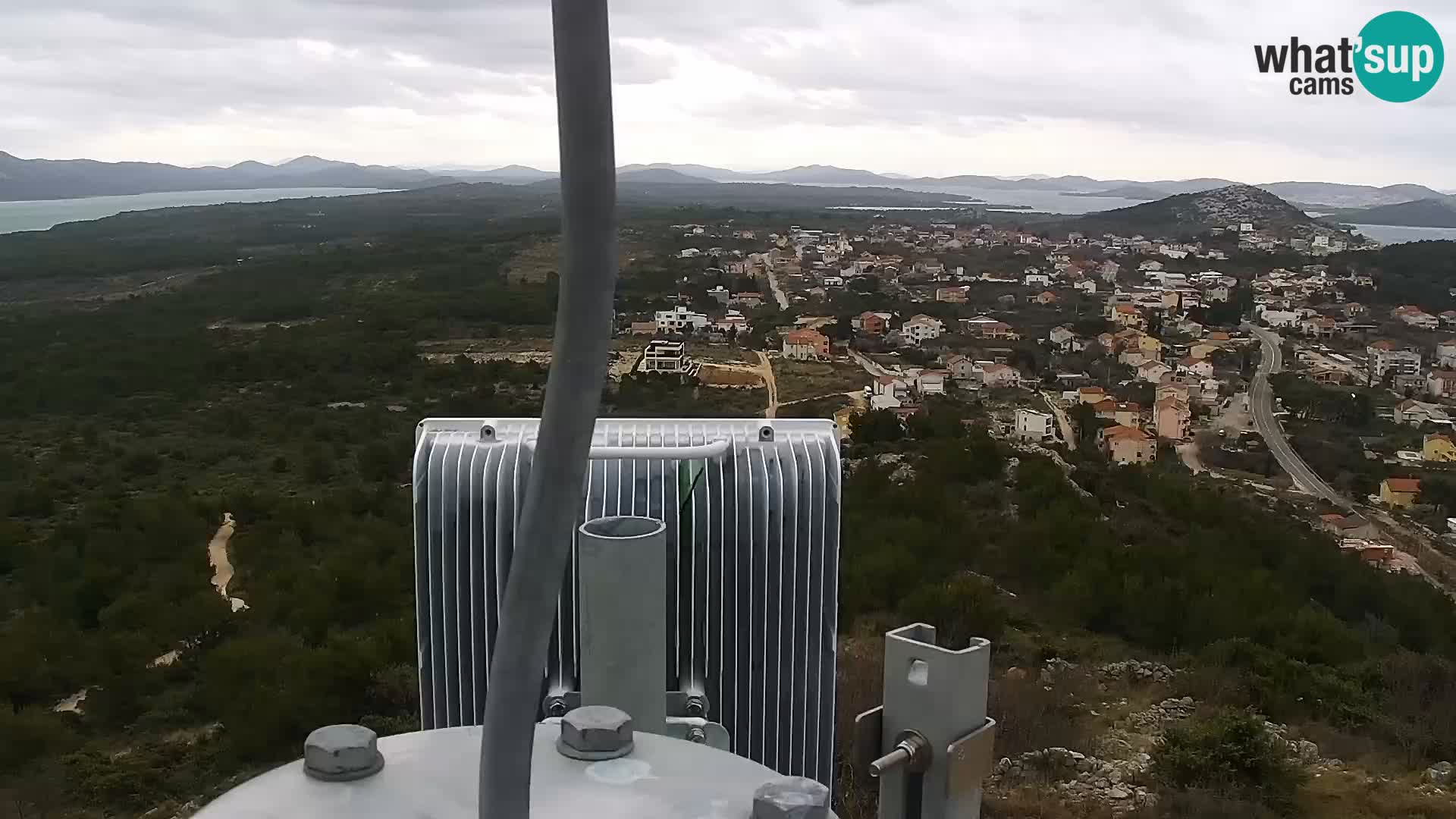 Webcam Pakoštane – Drage – Kornati – Vransko Jezero