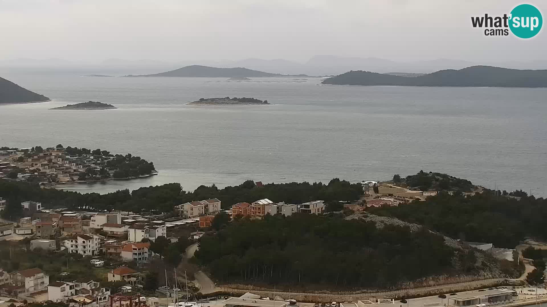 Webcam Pakoštane – Drage – Kornati – Vransko Jezero