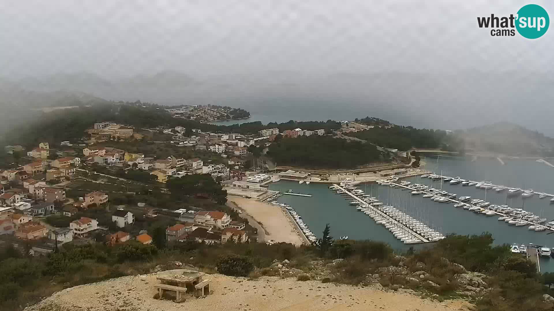 Webcam Pakoštane – Drage – Kornati – Vransko Jezero