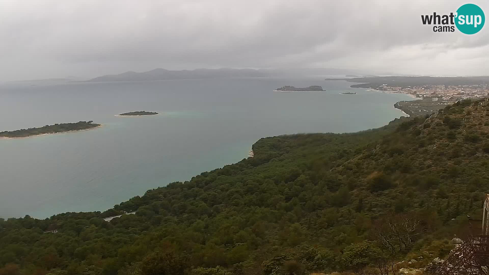 Webcam Pakoštane – Drage – Kornati – Vransko Jezero