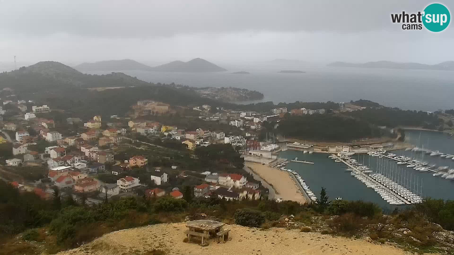 Webcam Pakoštane – Drage – Kornati – Vransko Jezero