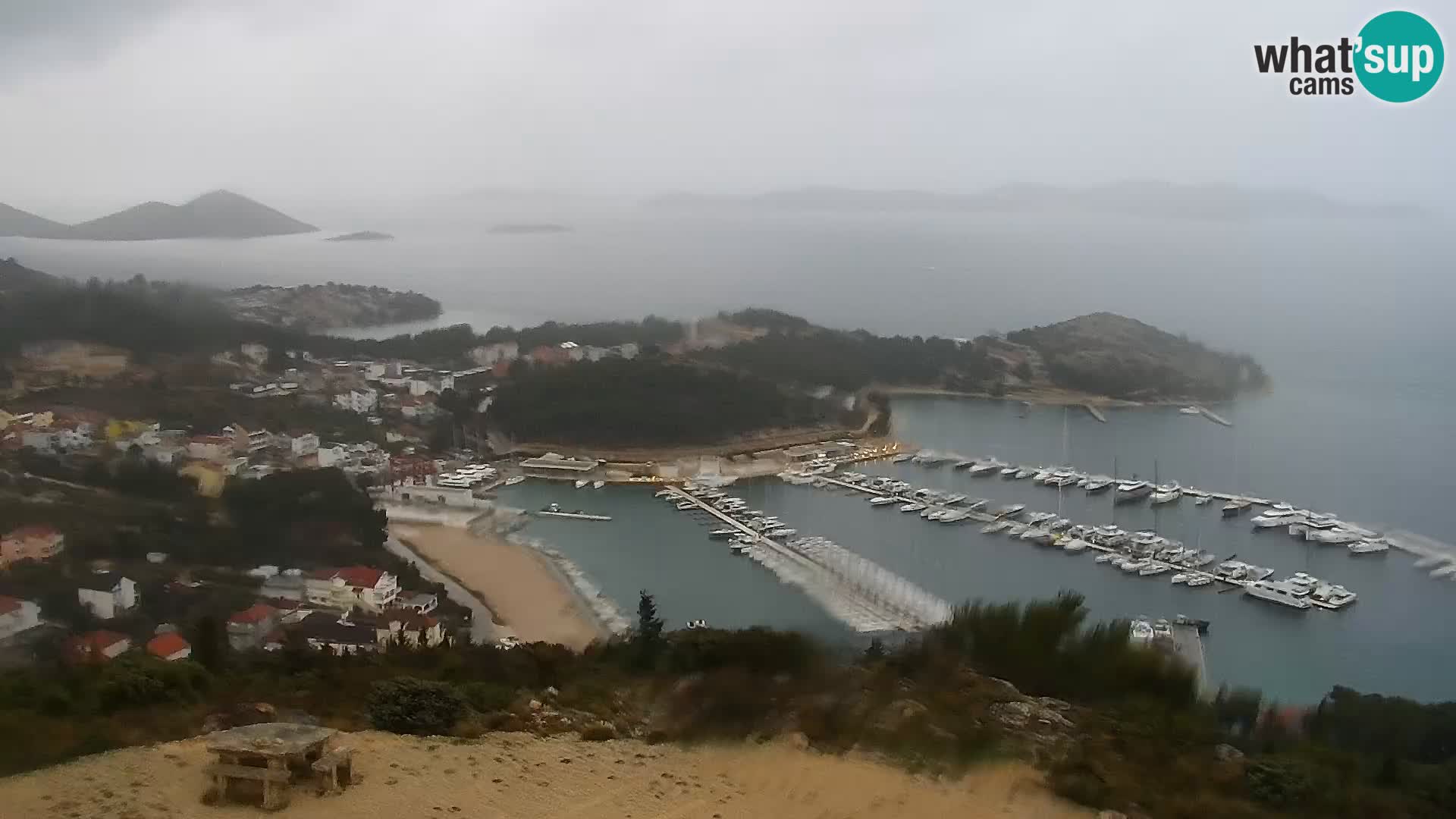 Livecam Pakoštane – Drage – Kornati – Vransko Jezero