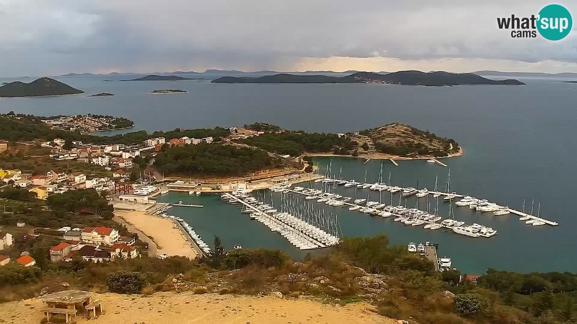 Webcam Pakoštane – Drage – Kornati – Vransko Jezero