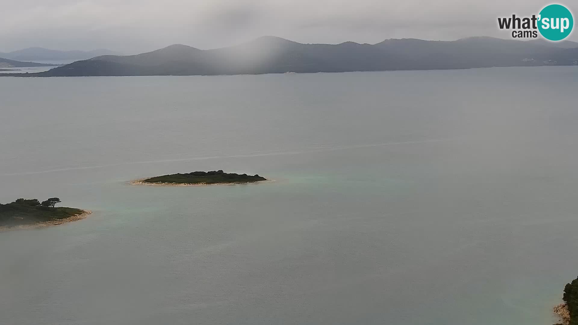 Spletna kamera Pakoštane – Drage – Kornati – Vransko Jezero