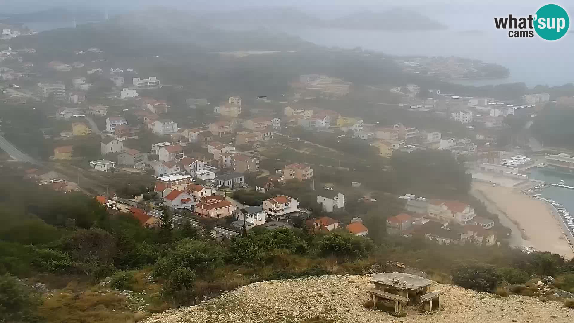 Webcam Pakoštane – Drage – Kornati – Vransko Jezero