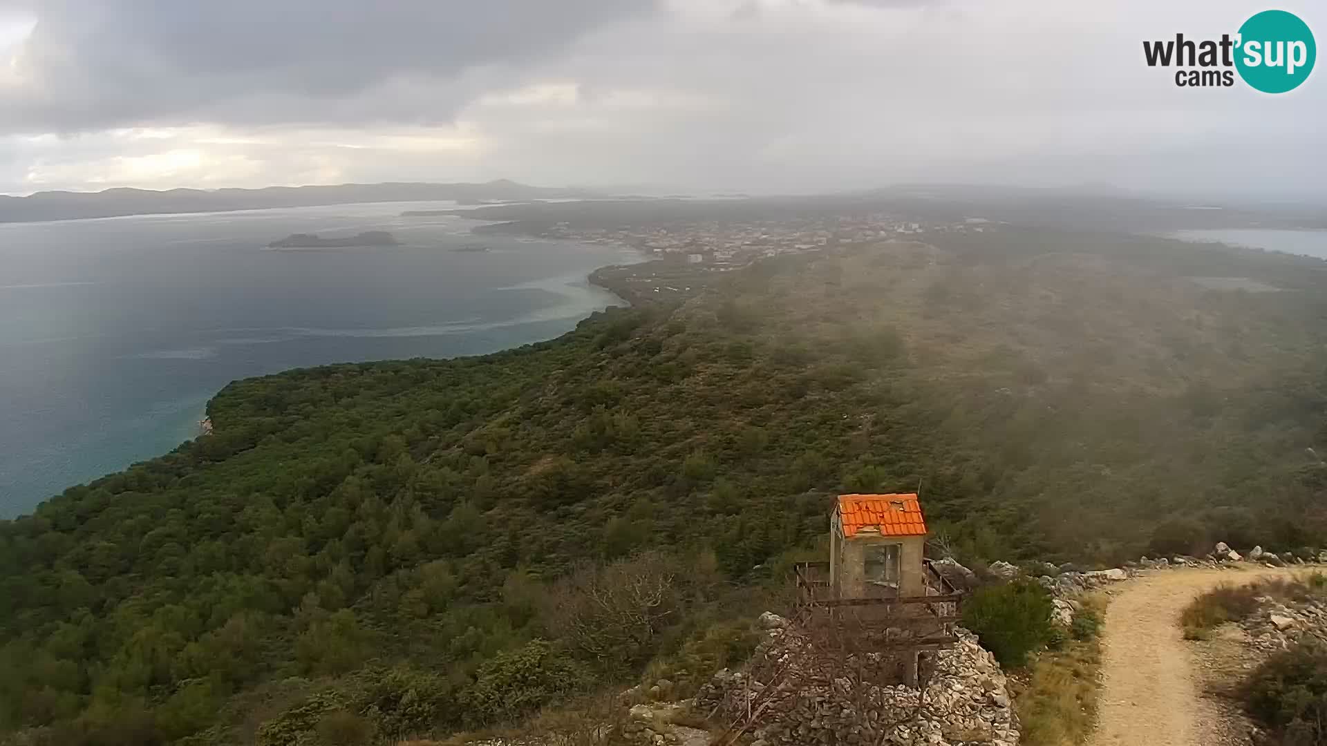 Webcam Pakoštane – Drage – Kornati – Vransko Jezero