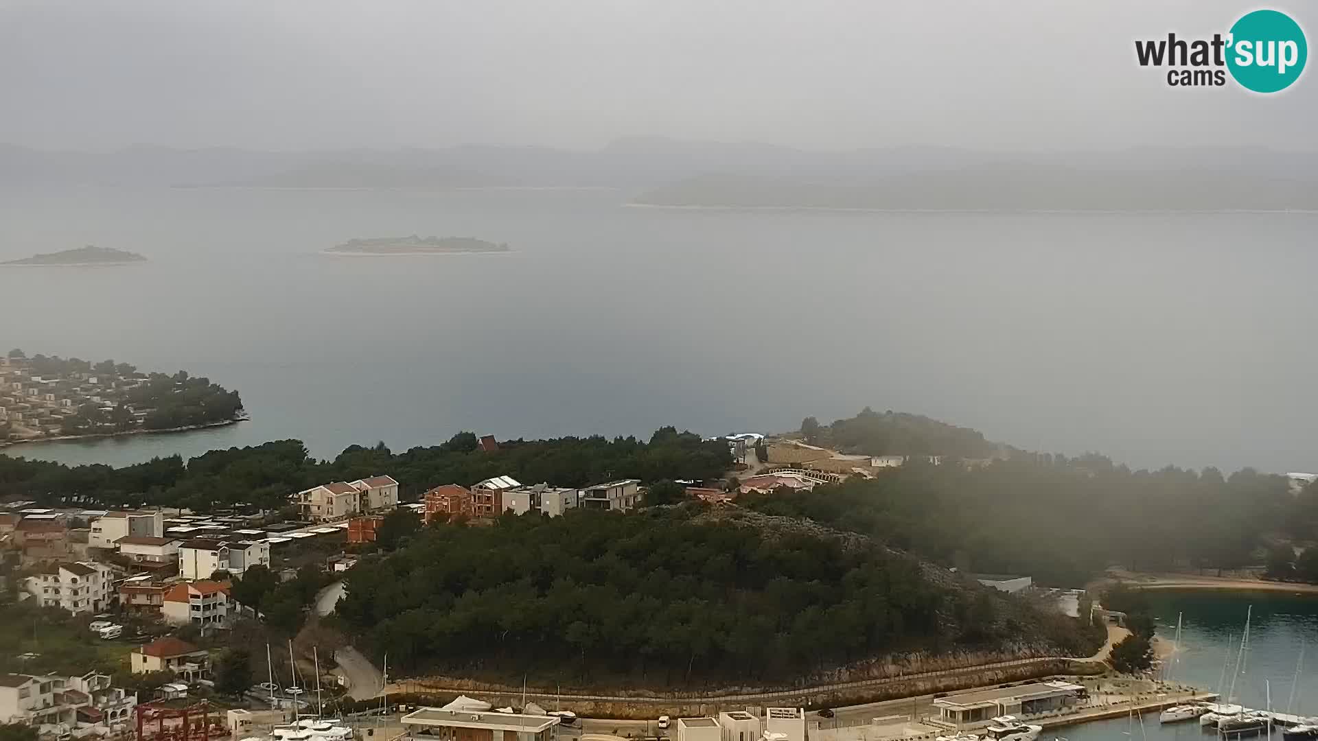 Webcam Pakoštane – Drage – Kornati – Vransko Jezero