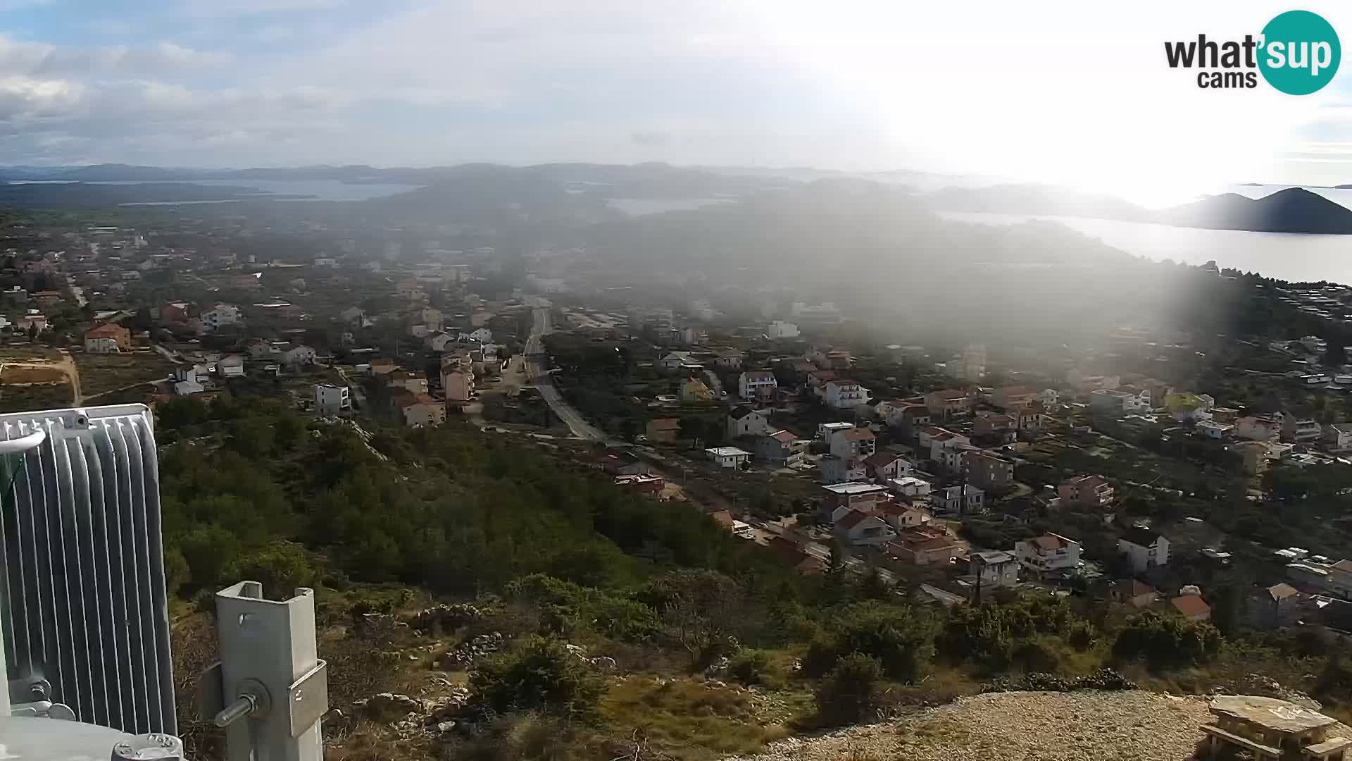 Webcam Pakoštane – Drage – Kornati – Vransko Jezero