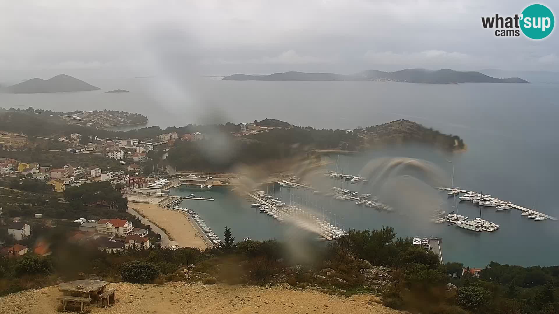 Webcam Pakoštane – Drage – Kornati – Vransko Jezero
