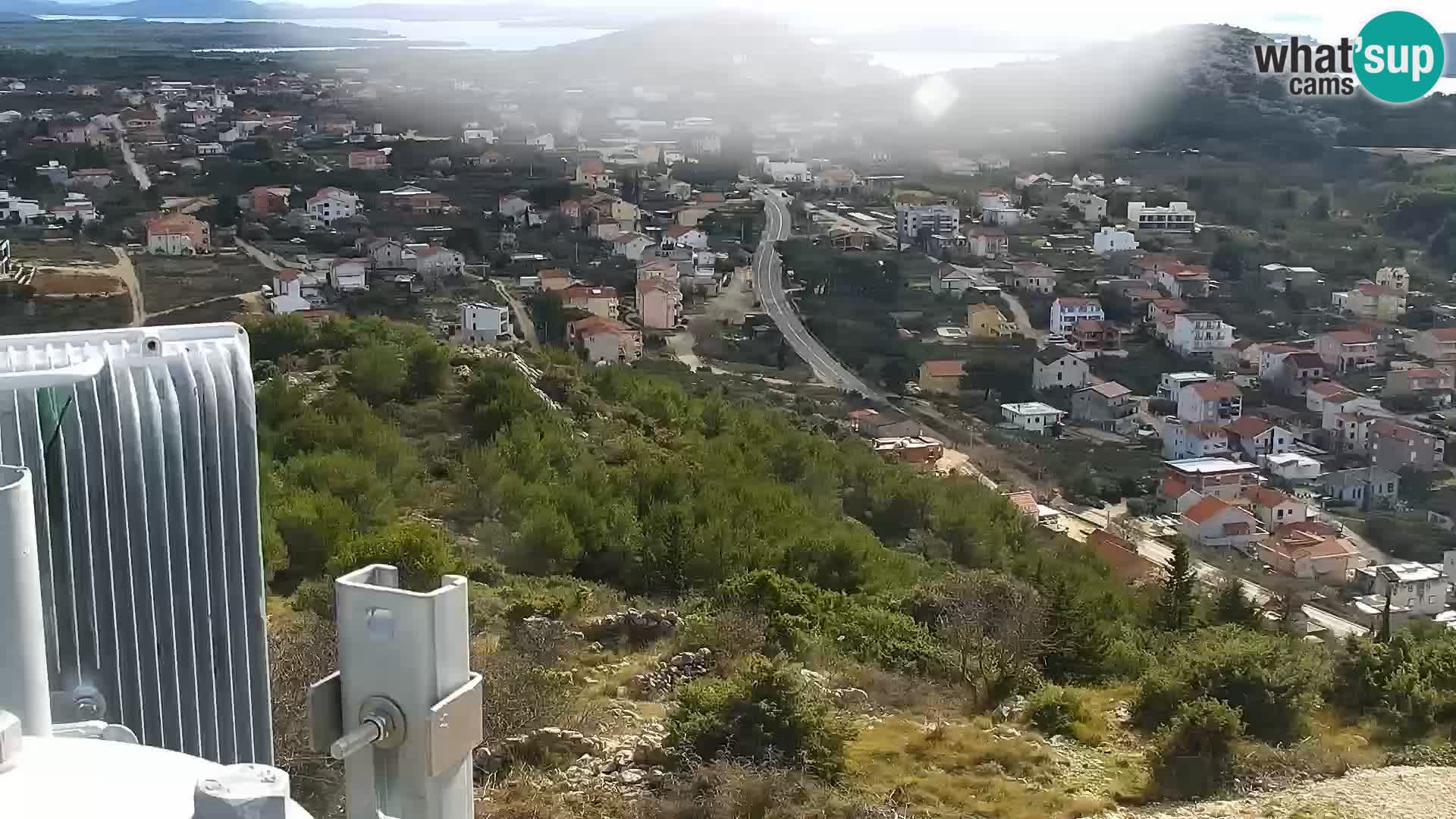 Spletna kamera Pakoštane – Drage – Kornati – Vransko Jezero