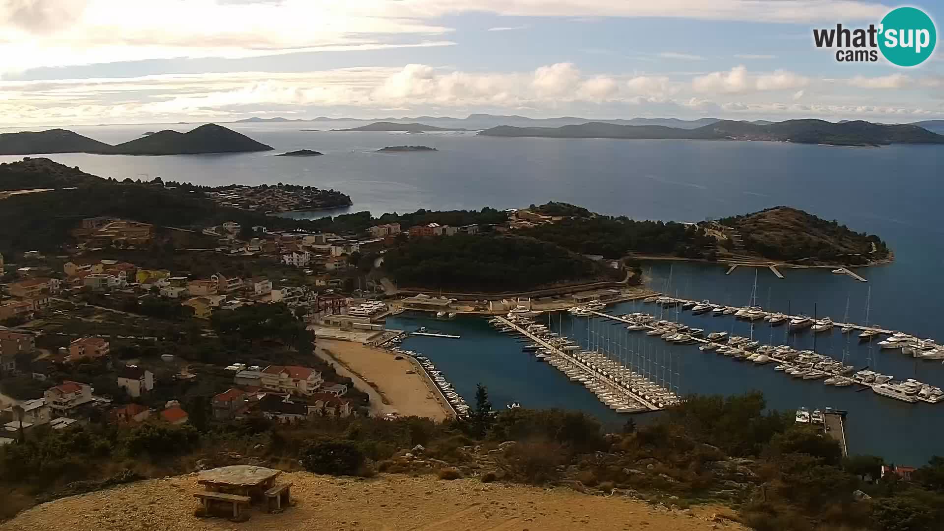 Livecam Pakoštane – Drage – Kornati – Vransko Jezero