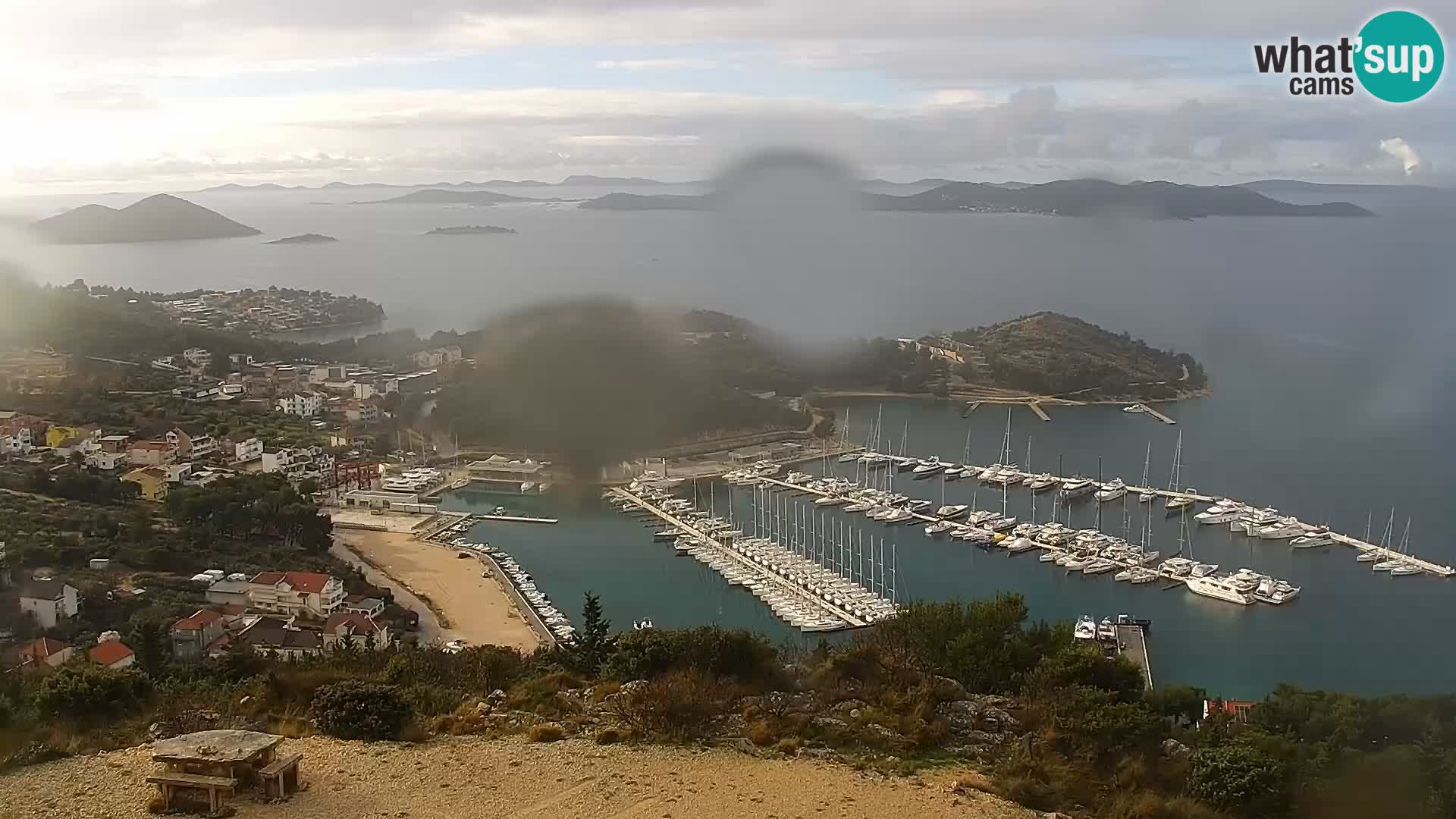 Webcam Pakoštane – Drage – Kornati – Vransko Jezero