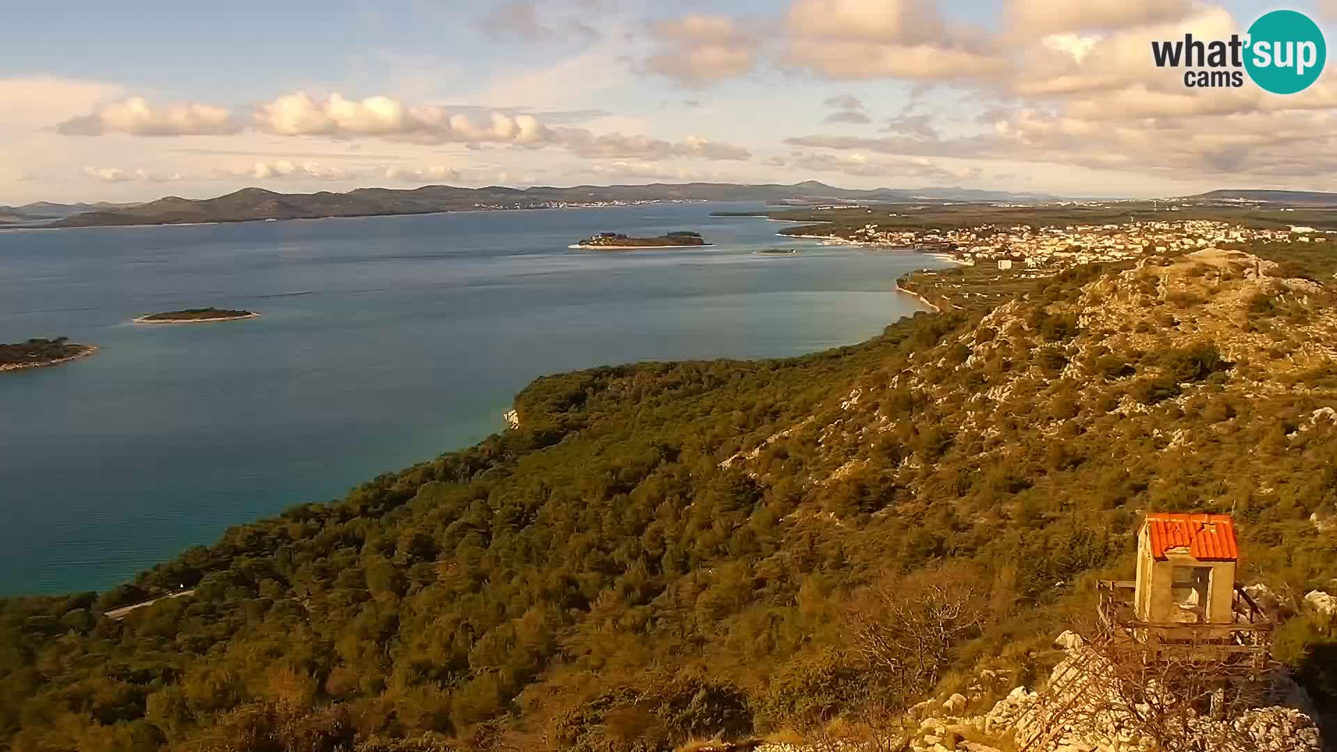 Livecam Pakoštane – Drage – Kornati – Vransko Jezero