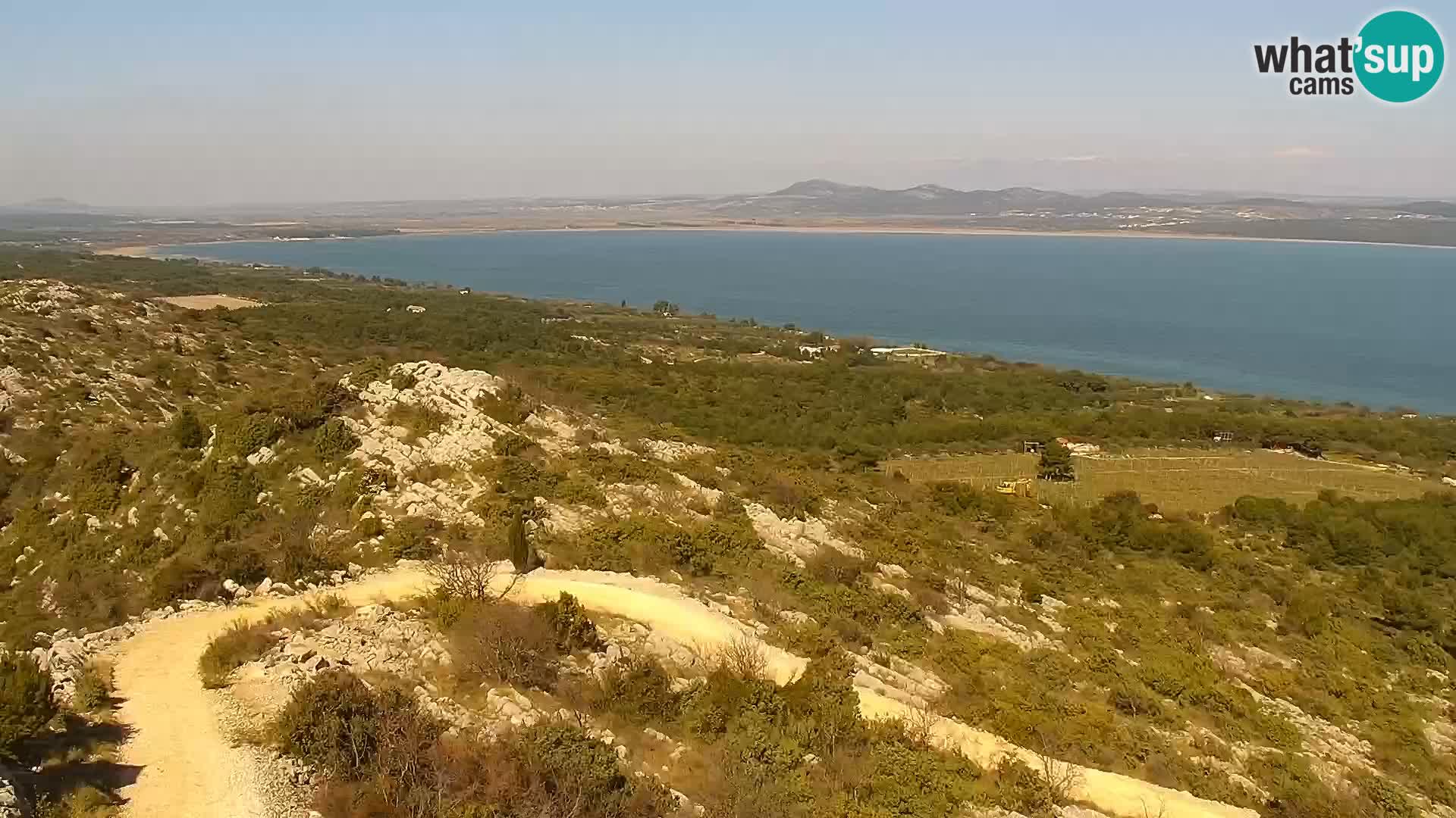 Webcam Pakoštane – Drage – Kornati – Vransko Jezero