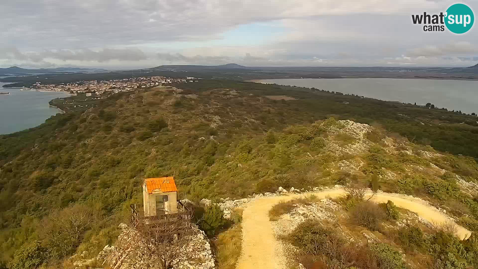 Webcam Pakoštane – Drage – Kornati – Vransko Jezero