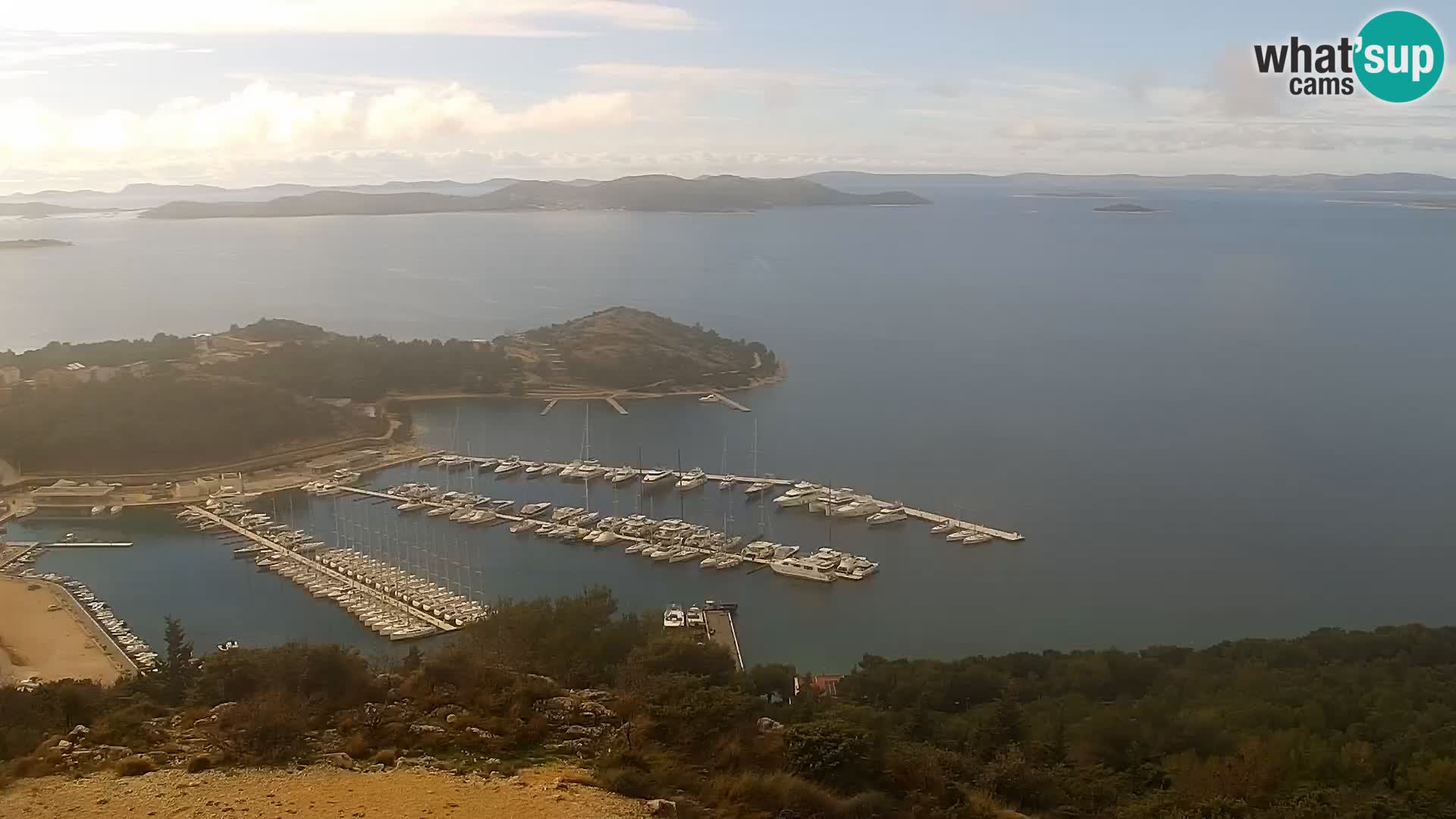 Webcam Pakoštane – Drage – Kornati – Vransko Jezero