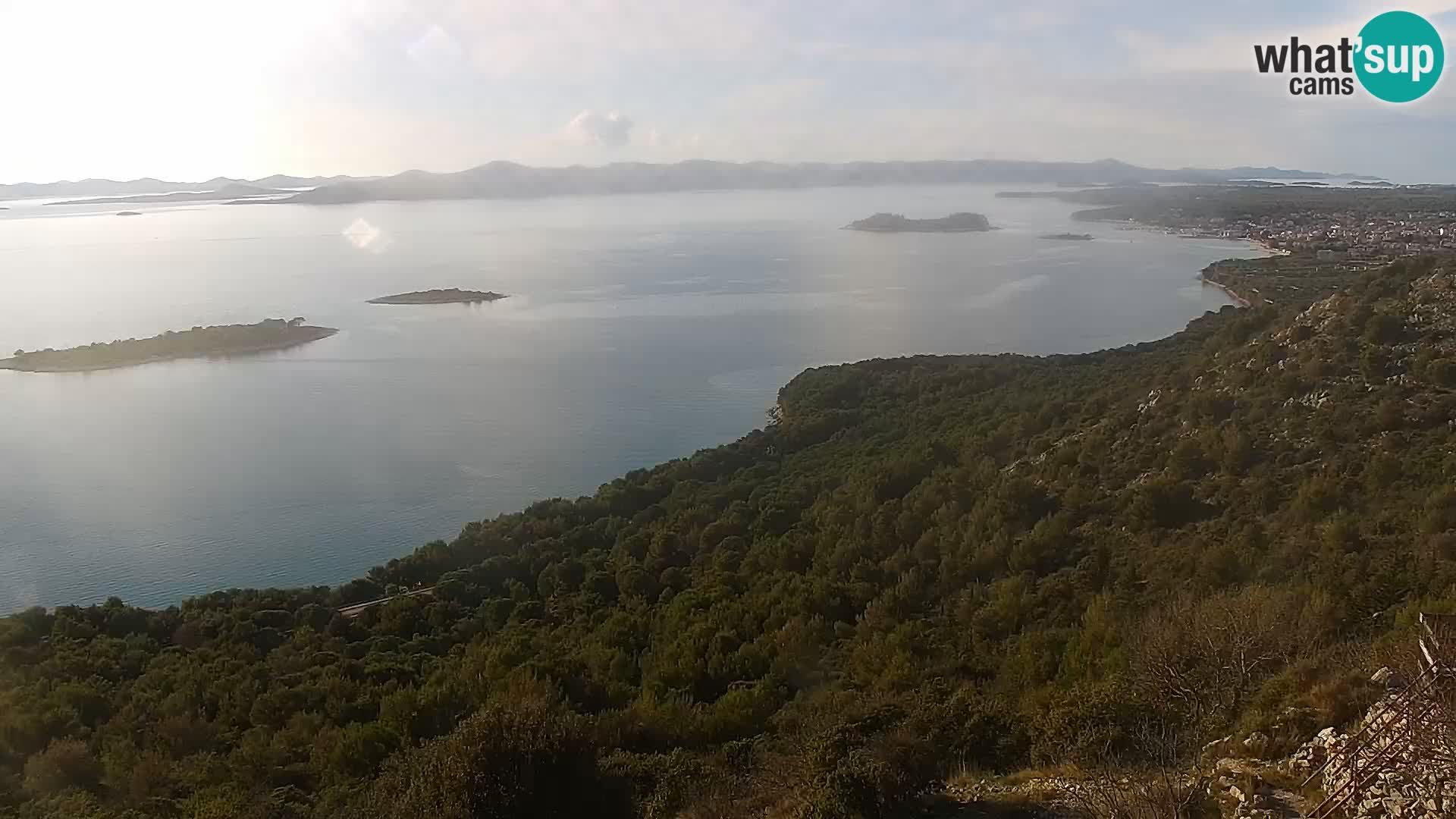 Livecam Pakoštane – Drage – Kornati – Vransko Jezero