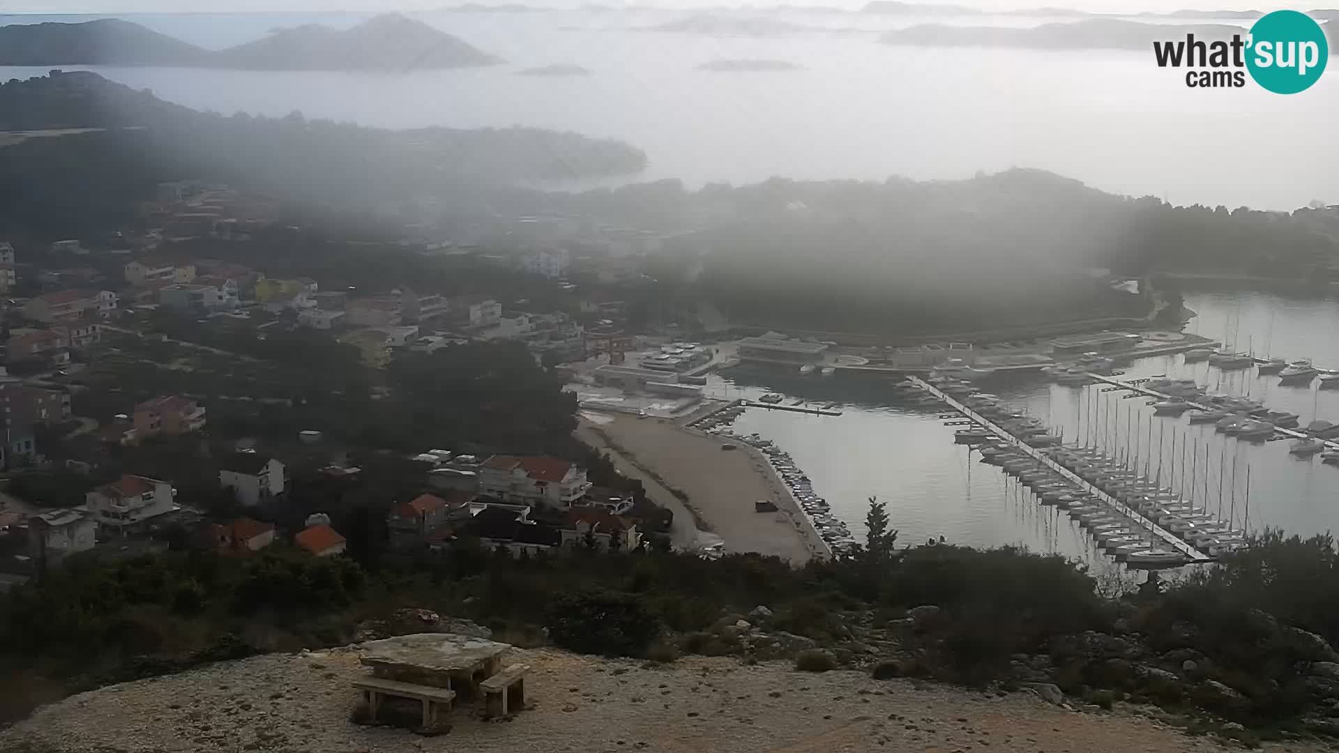 Livecam Pakoštane – Drage – Kornati – Vransko Jezero