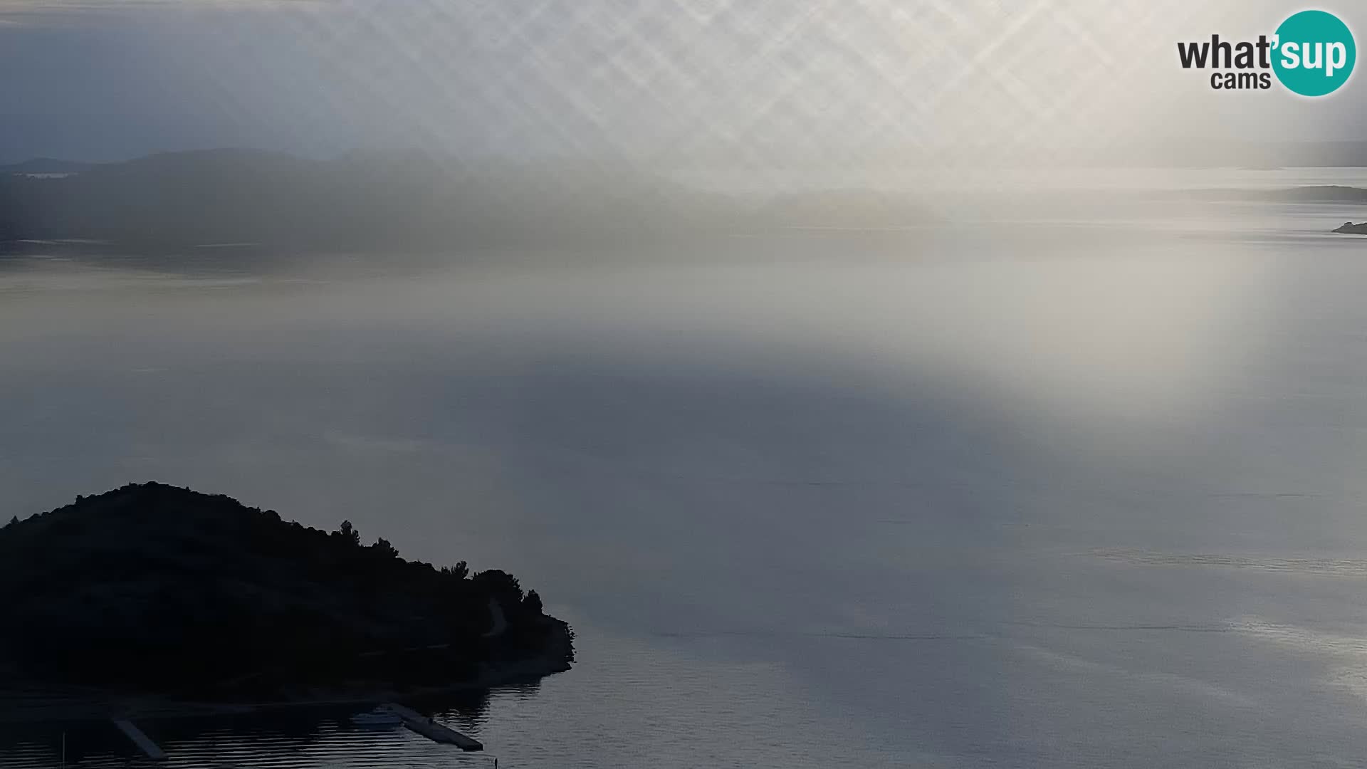 Spletna kamera Pakoštane – Drage – Kornati – Vransko Jezero