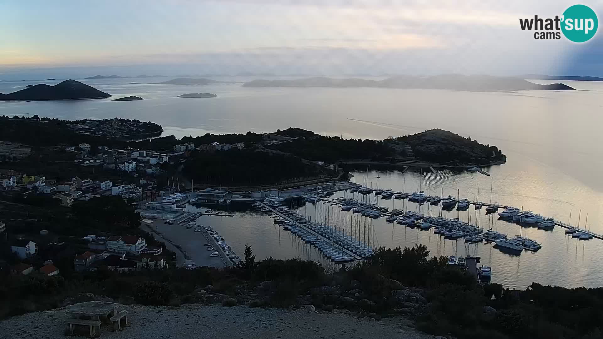 Webcam Pakoštane – Drage – Kornati – Vransko Jezero