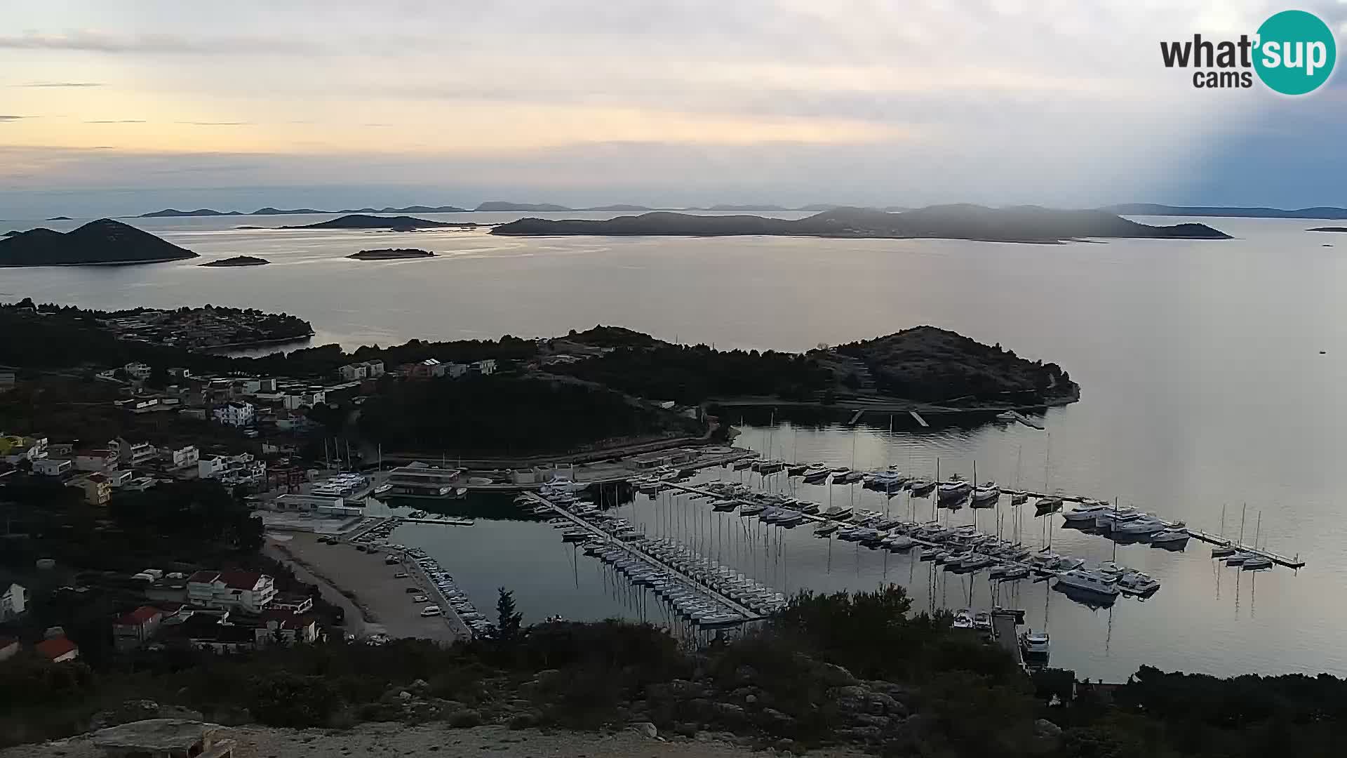 Webcam Pakoštane – Drage – Kornati – Vransko Jezero