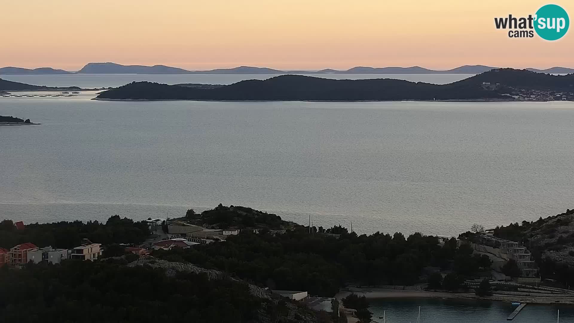 Webcam Pakoštane – Drage – Kornati – Vransko Jezero