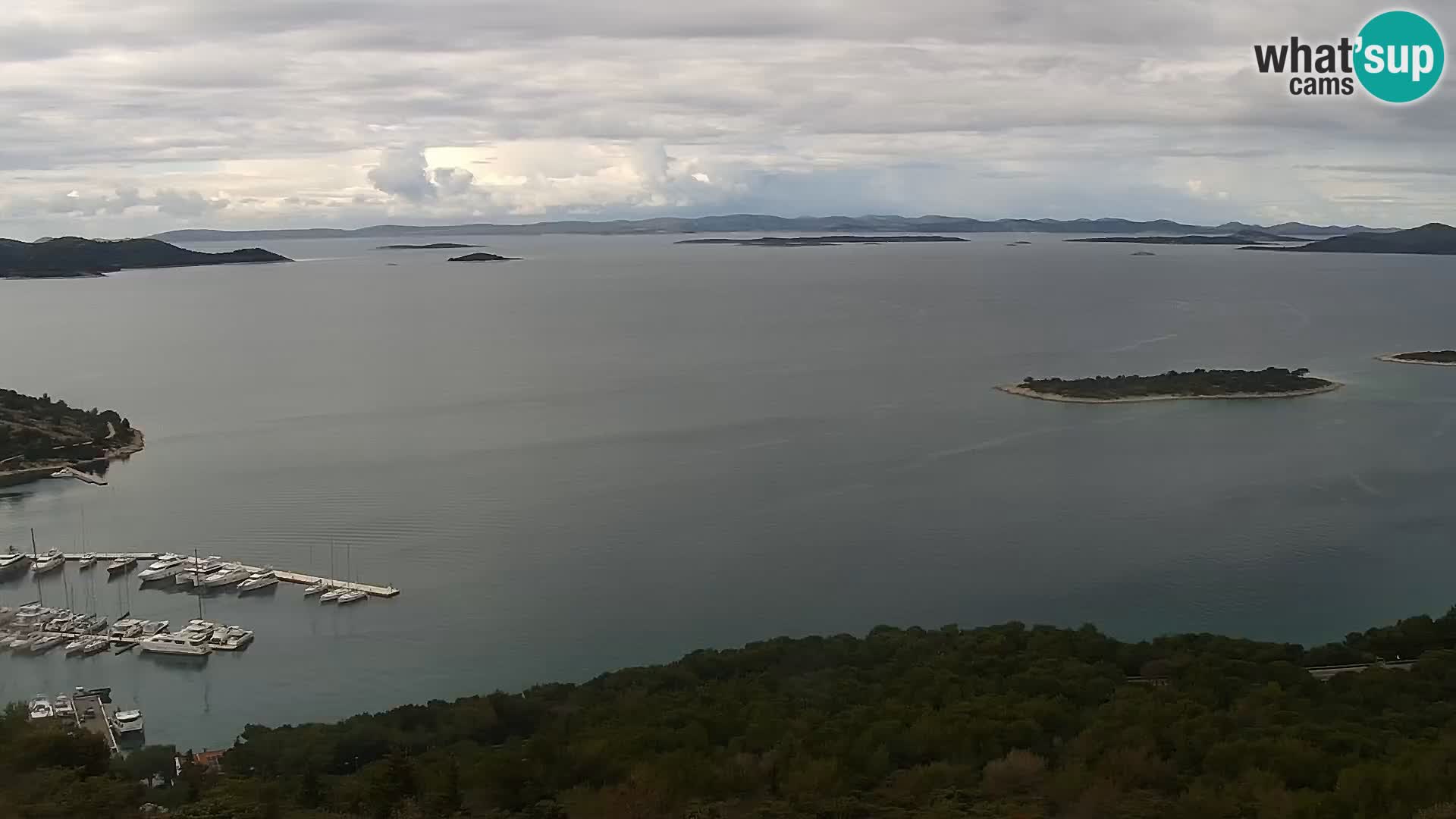 Live cam Pakoštane – Drage – Kornati – Vransko Jezero