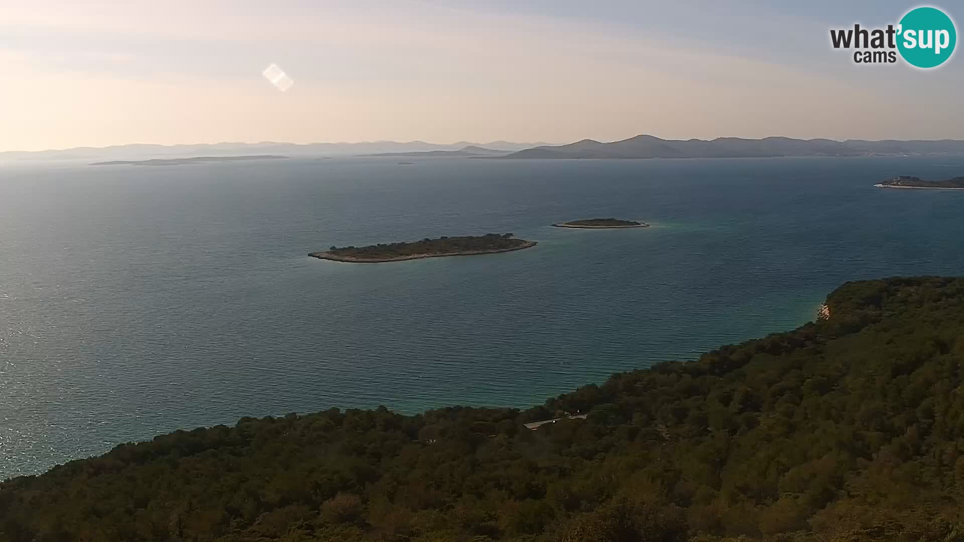 Webcam Pakoštane – Drage – Kornati – Vransko Jezero