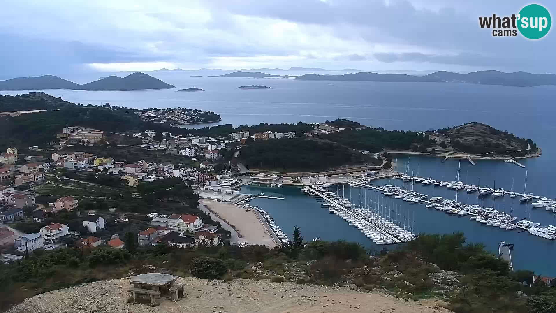 Webcam Pakoštane – Drage – Kornati – Vransko Jezero