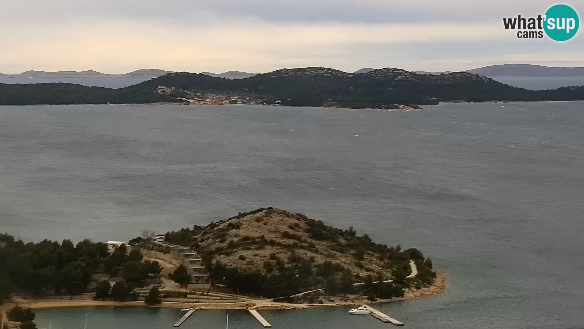 Webcam Pakoštane – Drage – Kornati – Vransko Jezero