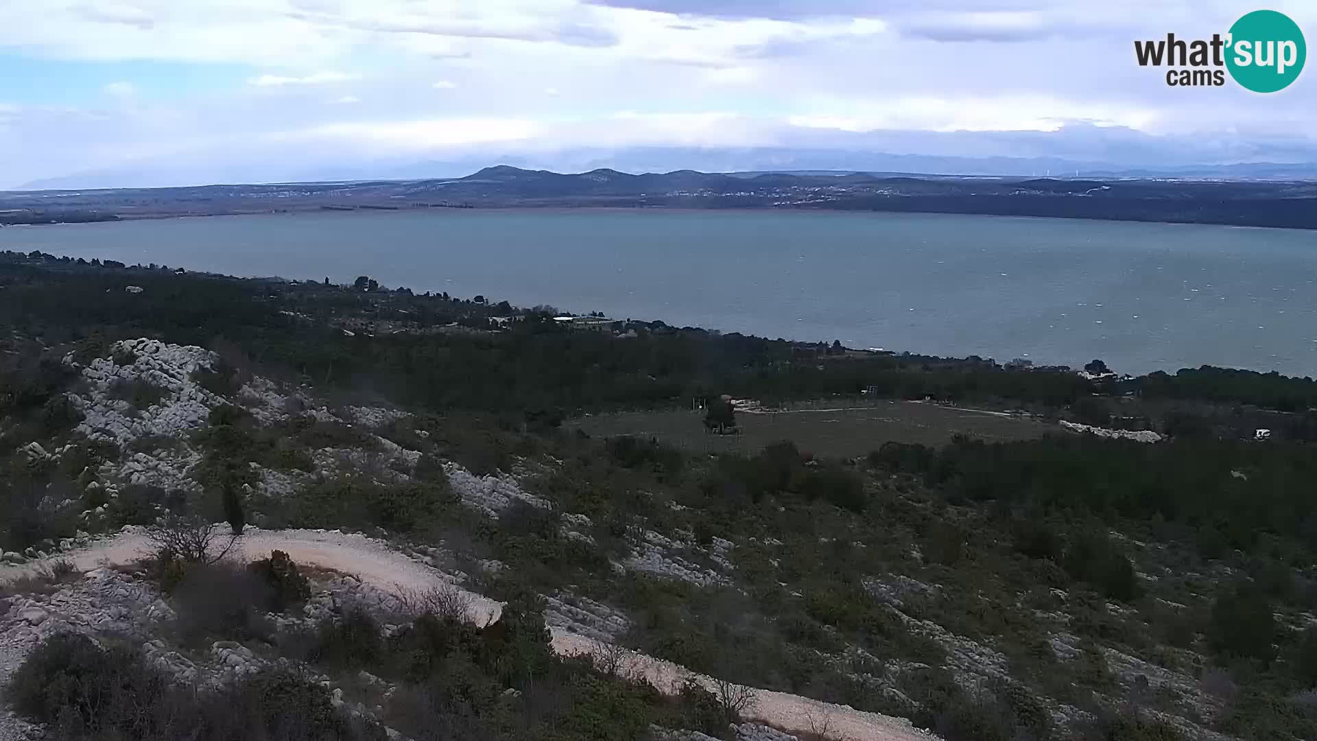 Webcam Pakoštane – Drage – Kornati – Vransko Jezero