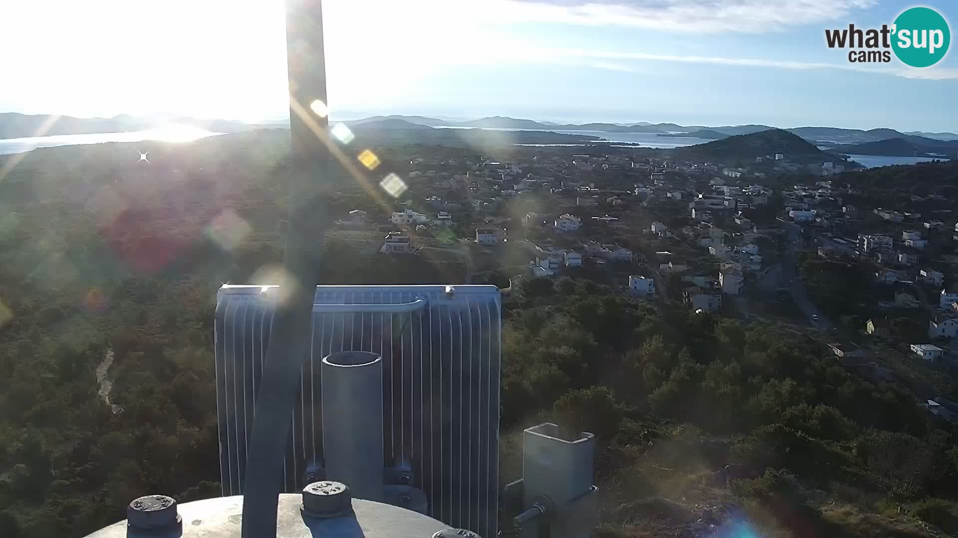 Webcam Pakoštane – Drage – Kornati – Vransko Jezero